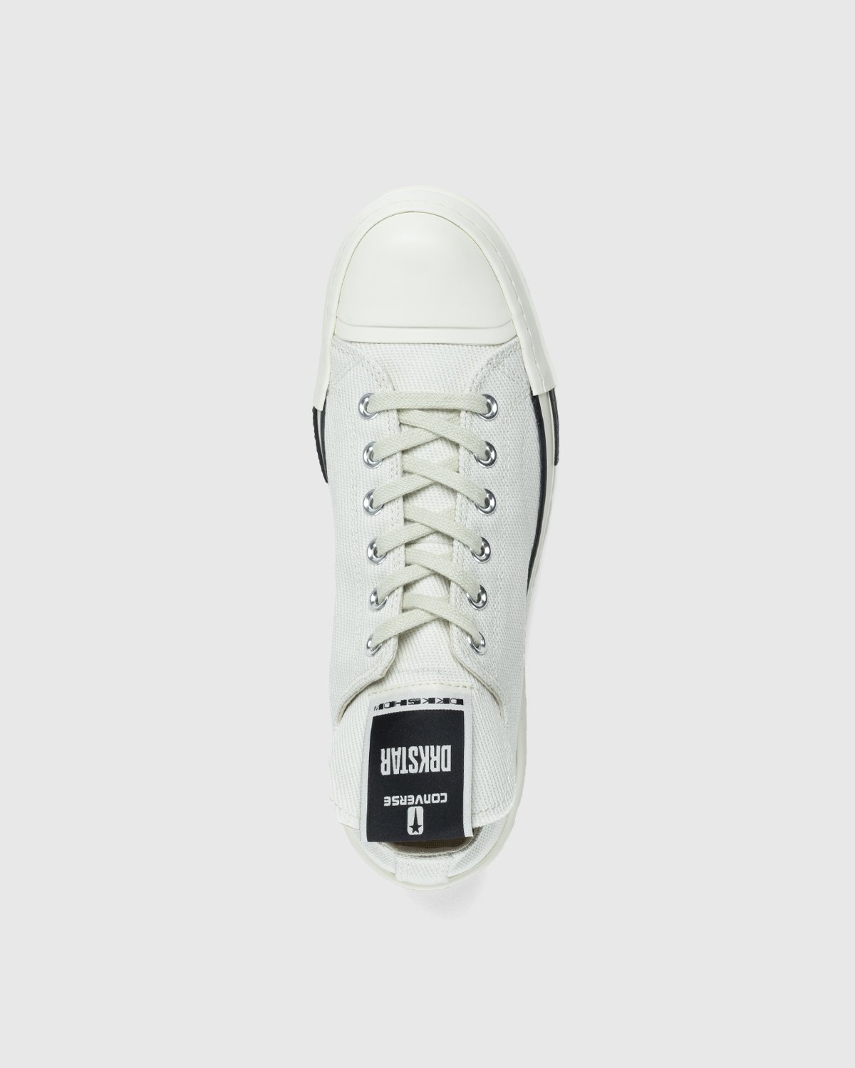 Converse x Rick Owens – DRKSTAR Chuck 70 Ox Lily White/Egret/Black - Sneakers - White - Image 5