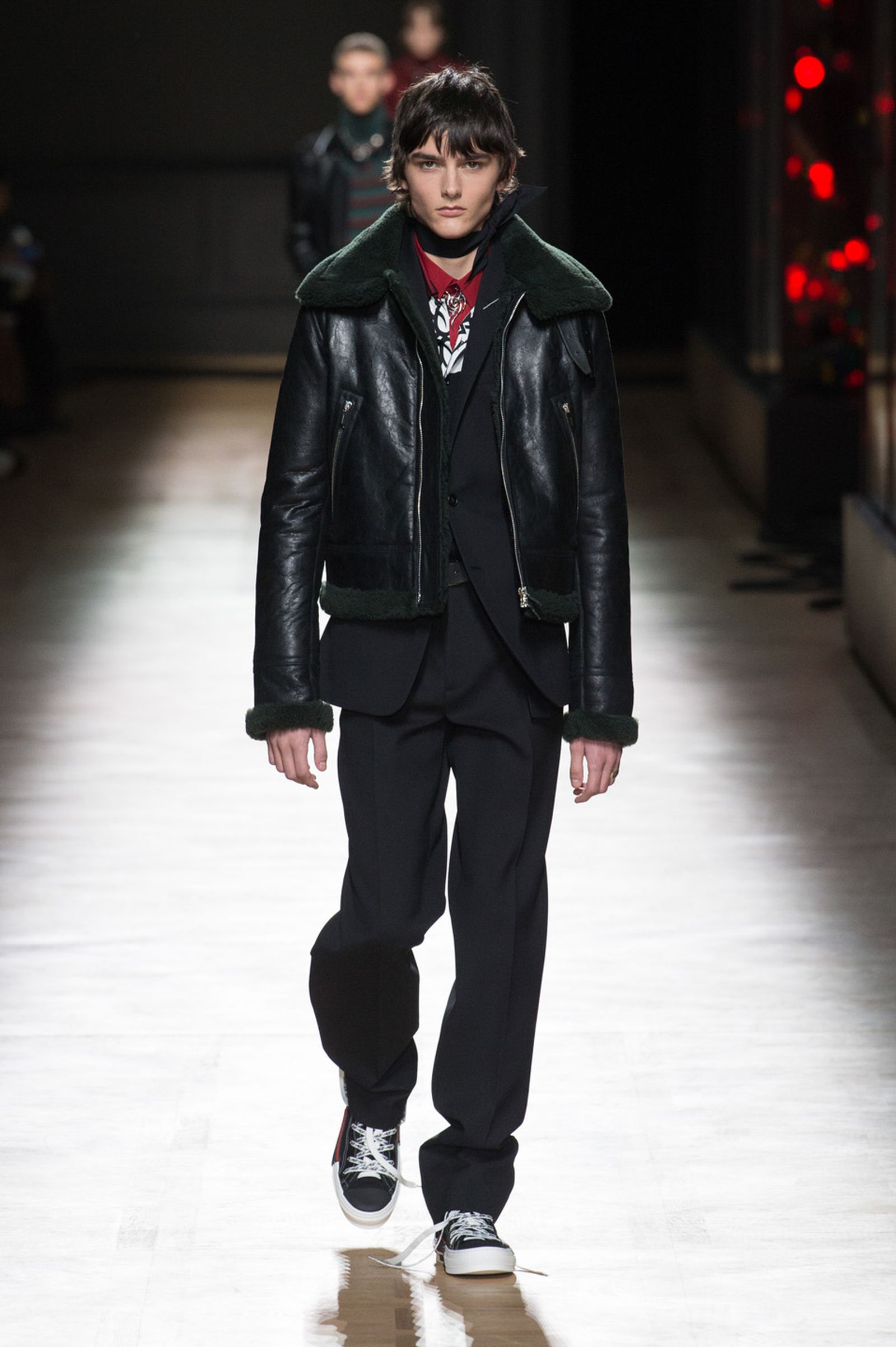 DIOR HOMME WINTER 18 19 BY PATRICE STABLE look16 Fall/WInter 2018 runway