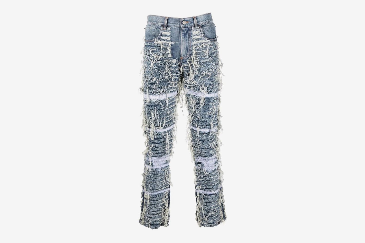 Distressed Denim Jeans