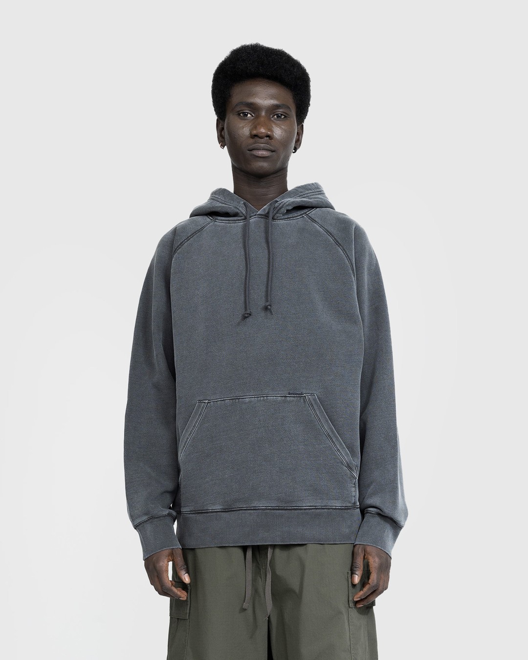Carhartt gray hoodie top