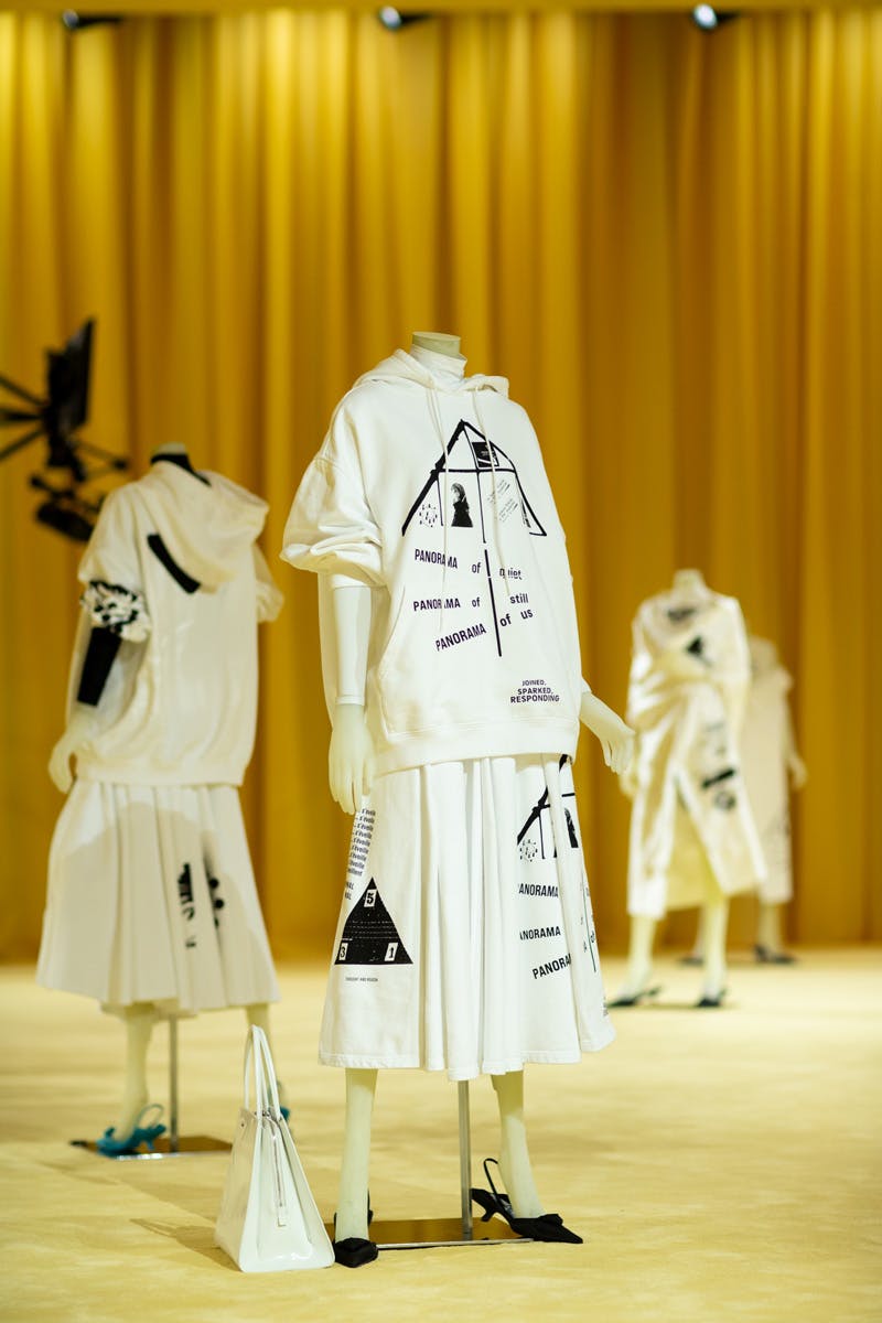 Zooming In On Raf S First Prada Collection