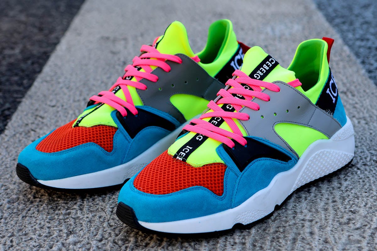 dull wound Literacy Iceberg Drops Vibrant Collection of New Sneakers for SS19