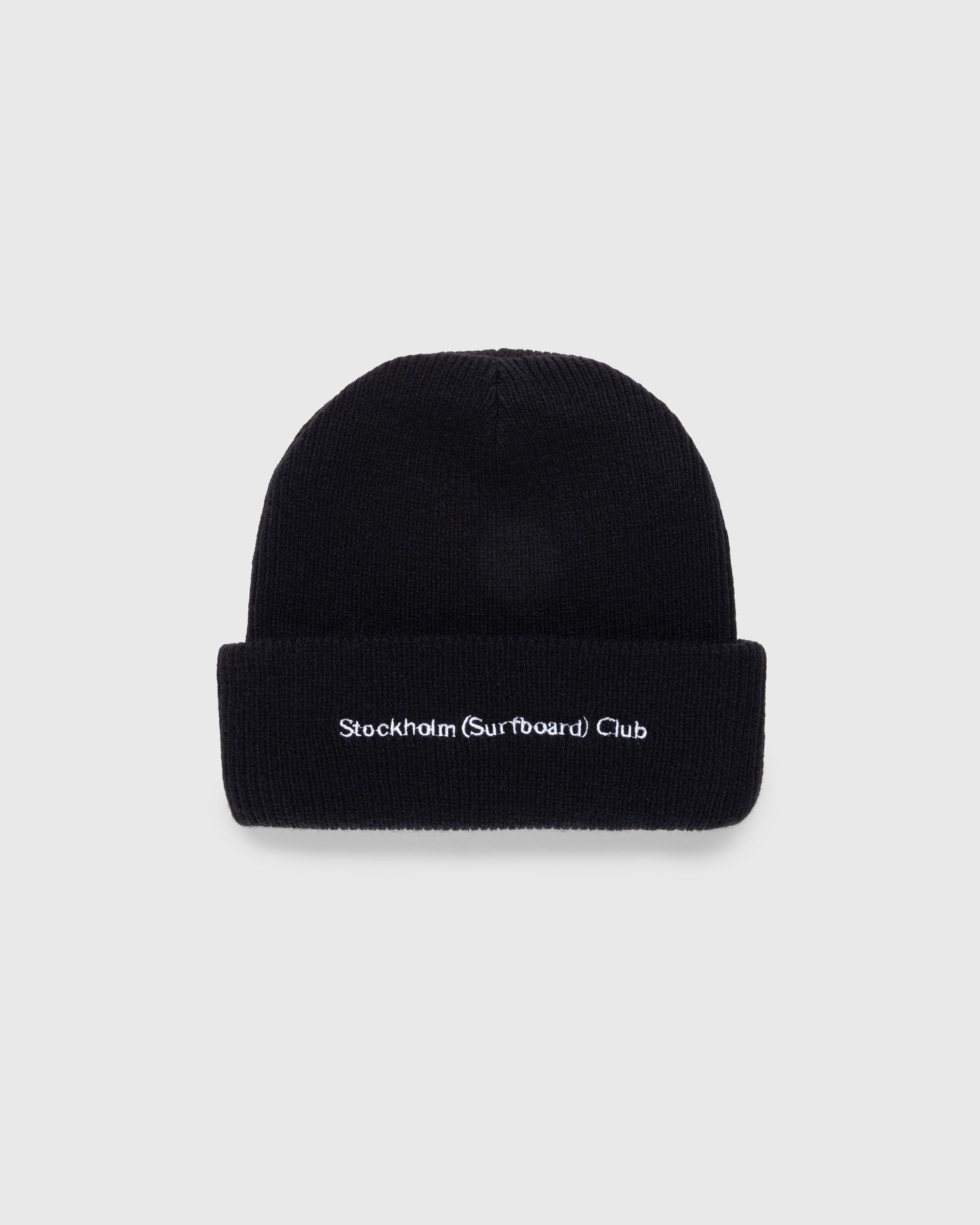 Stockholm Surfboard Club – Mossa Beanie Black - Hats - Black - Image 1