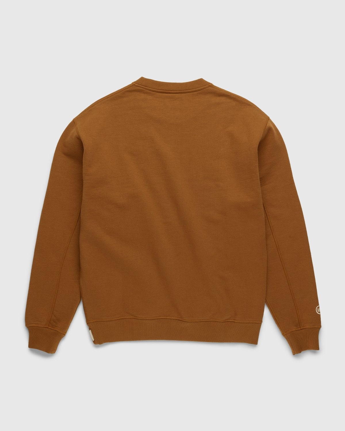 Highsnobiety – Logo Fleece Staples Crew Acorn - Sweats - Green - Image 2