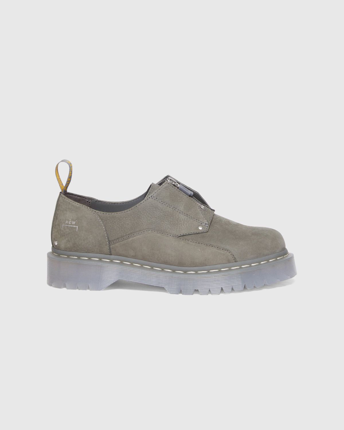 A-Cold-Wall* x Dr. Martens – 1461 BEX Low Mid Grey - Shoes - Grey - Image 1