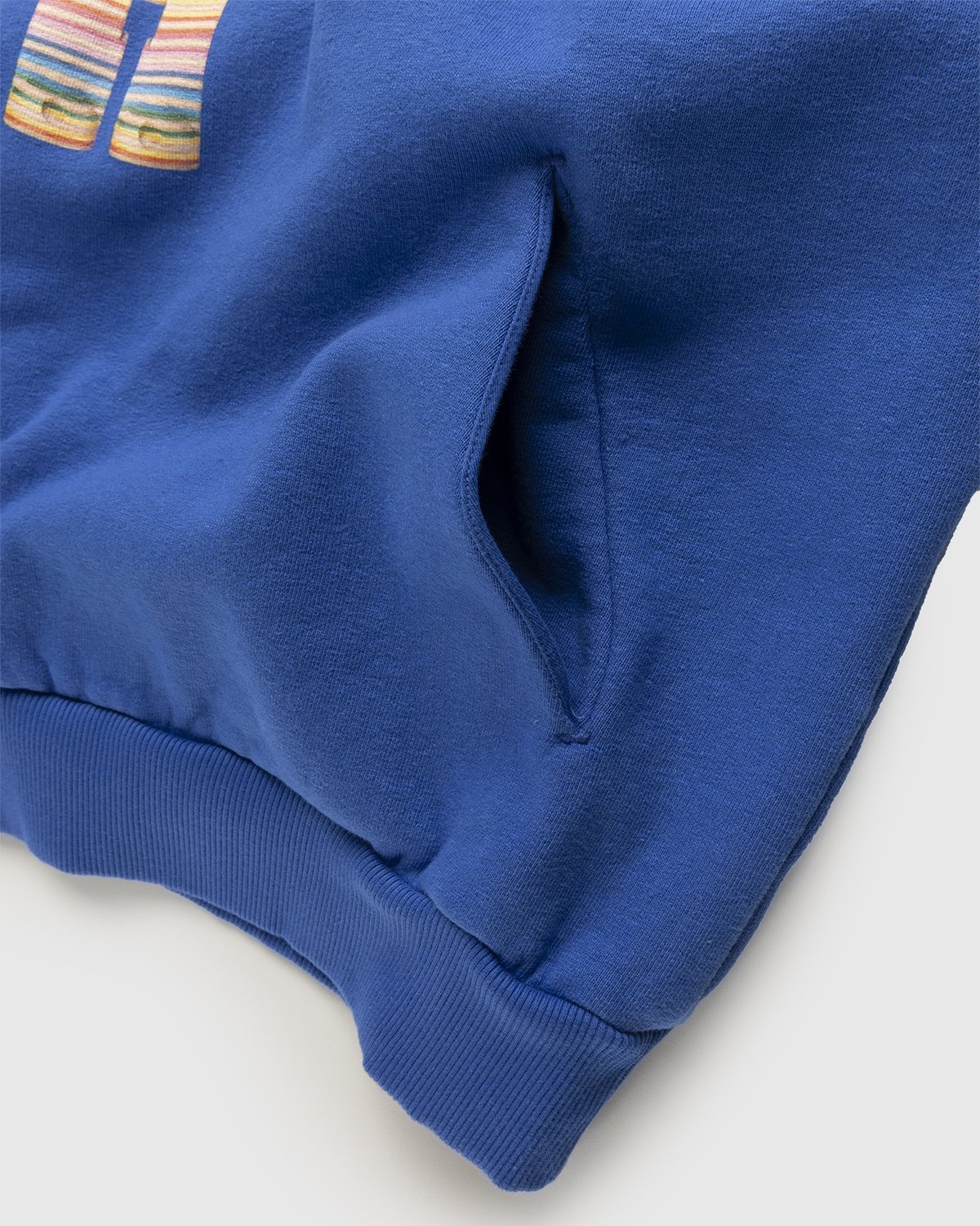 Pangaia x Haroshi – Be@rbrick Recycled Cotton Hoodie Blue - Sweats - Blue - Image 3