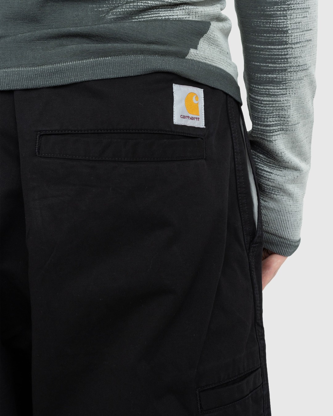 Carhartt WIP – Colston Pant Stonewashed Black - Pants - Black - Image 4