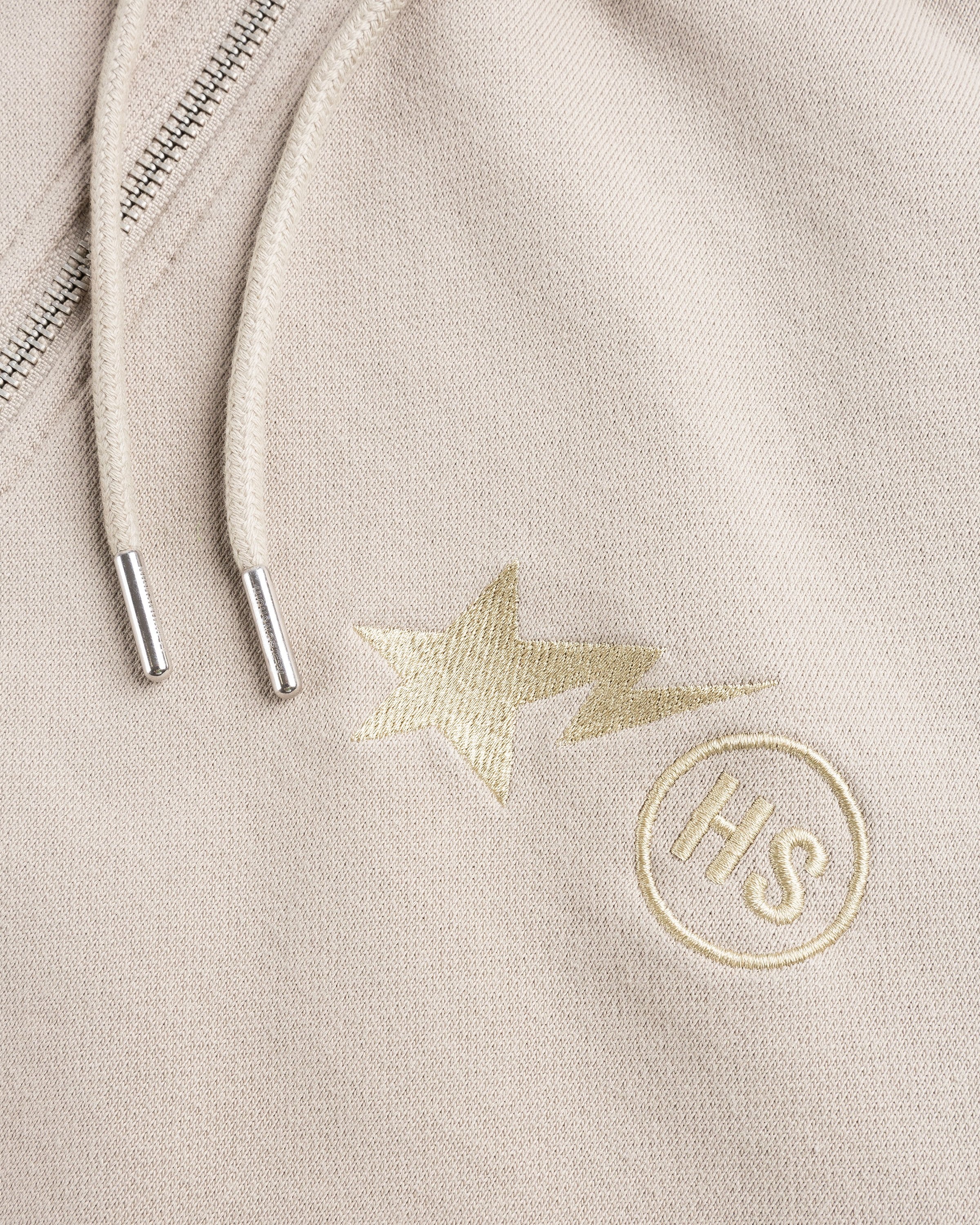 BAPE x Highsnobiety – Heavy Washed Zip Hoodie Beige - Sweats - Beige - Image 5