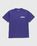 Carhartt WIP – University Script T-Shirt Razzmic White - Tops - Purple - Image 1