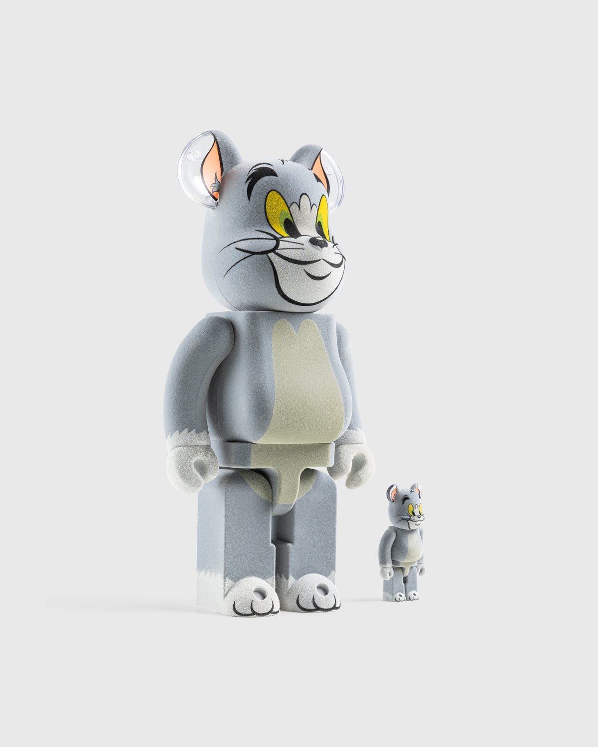 Medicom – Be@rbrick Tom Flocky 100% and 400% Set Grey