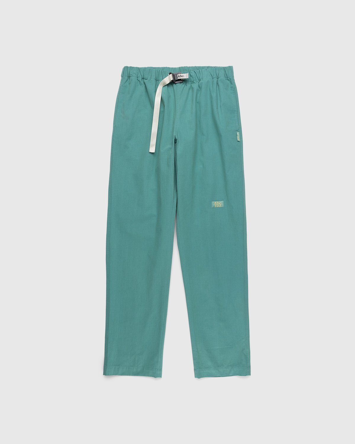 Abc. – Studio Work Pant Apatite - Pants - Green - Image 1