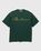 Cotton Logo T-Shirt Deep Green
