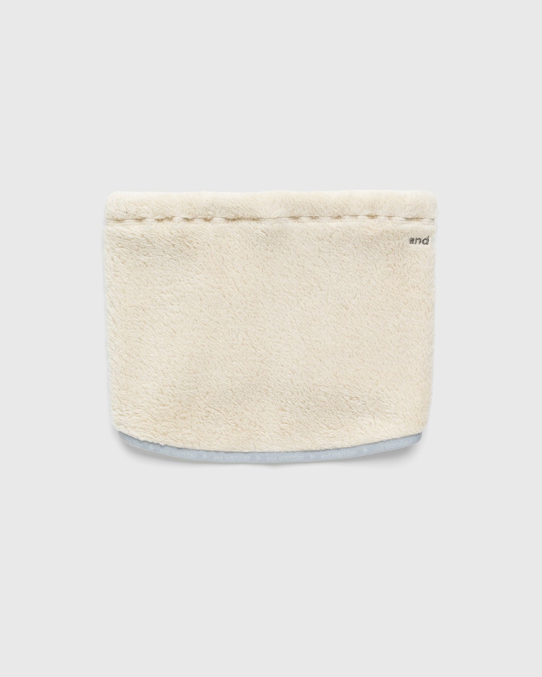 And Wander – High Loft Fleece Neck Warmer Off White - Scarves - Beige - Image 1