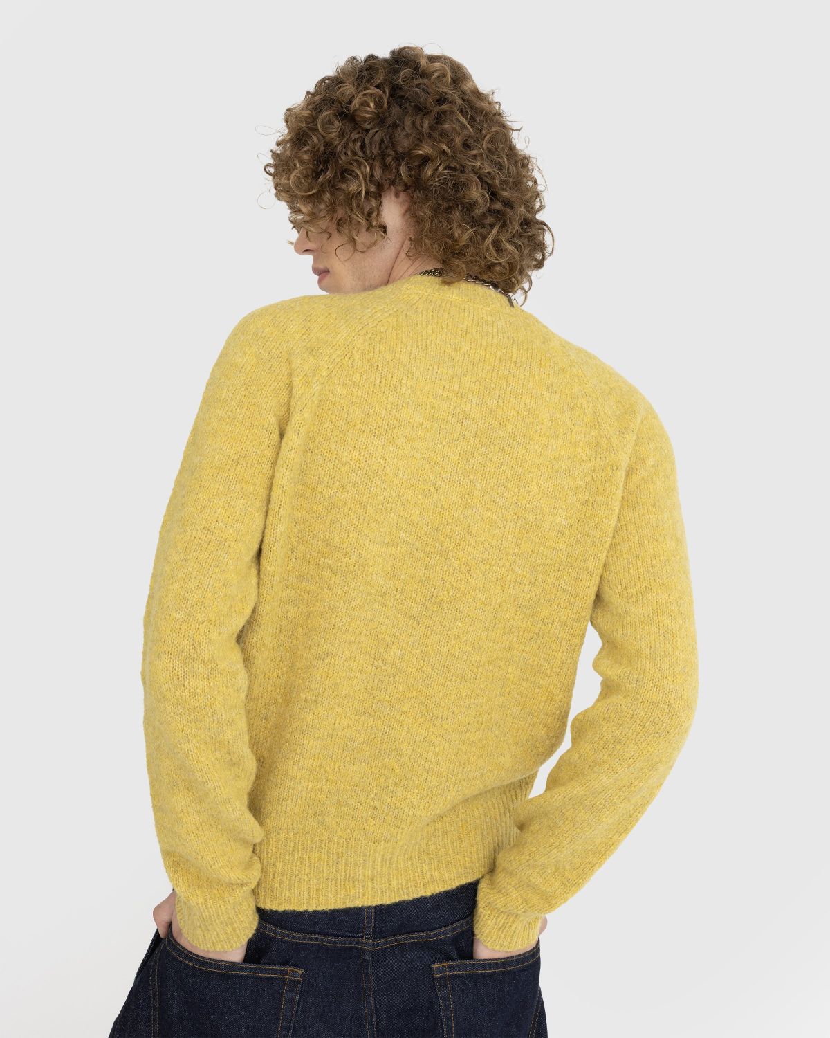 Dries van Noten – Melbourne Knit Yellow - Knitwear - Yellow - Image 3