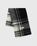 Acne Studios – Checked Mohair Scarf Grey - Scarves - Black - Image 2