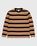 Highsnobiety – Stripe Longsleeve Jersey Sand Stone