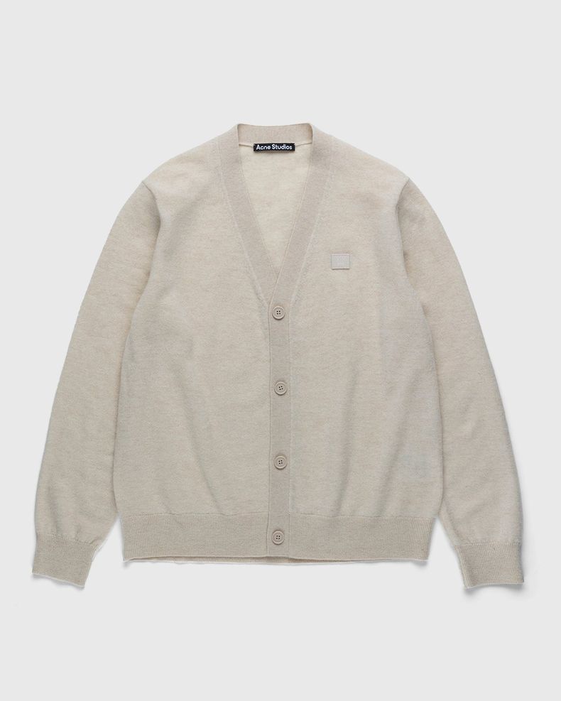 Acne Studios – Knit Wool Cardigan Beige