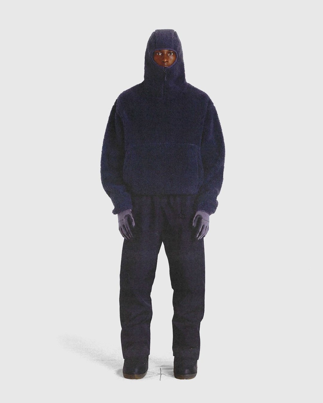Entire Studios – Fluffy Fleece Charcoal - Fleece - Grey - Image 6