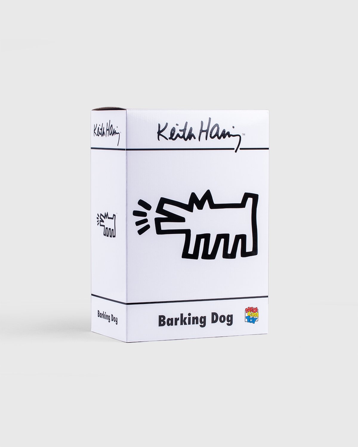 Medicom – Keith Haring Barking Dog Statue White - Toys - White - Image 4