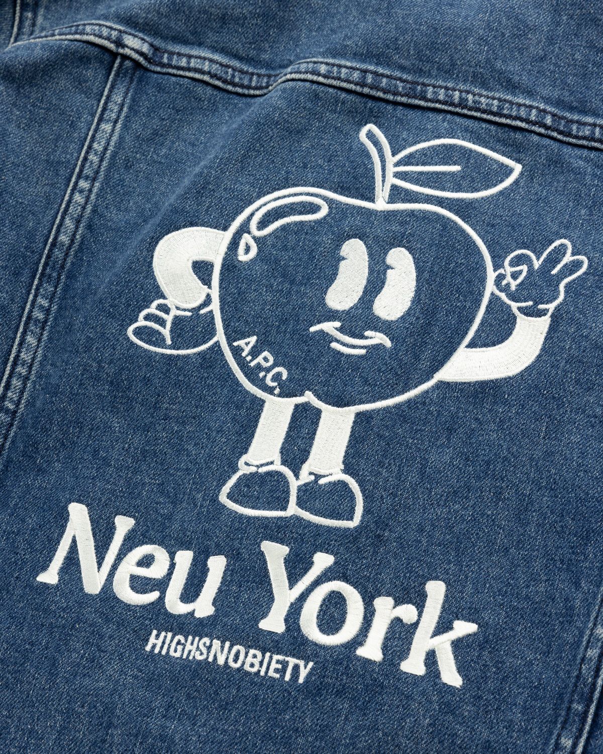 A.P.C. x Highsnobiety – Neu York Jean Jacket Blue - Outerwear - Blue - Image 7