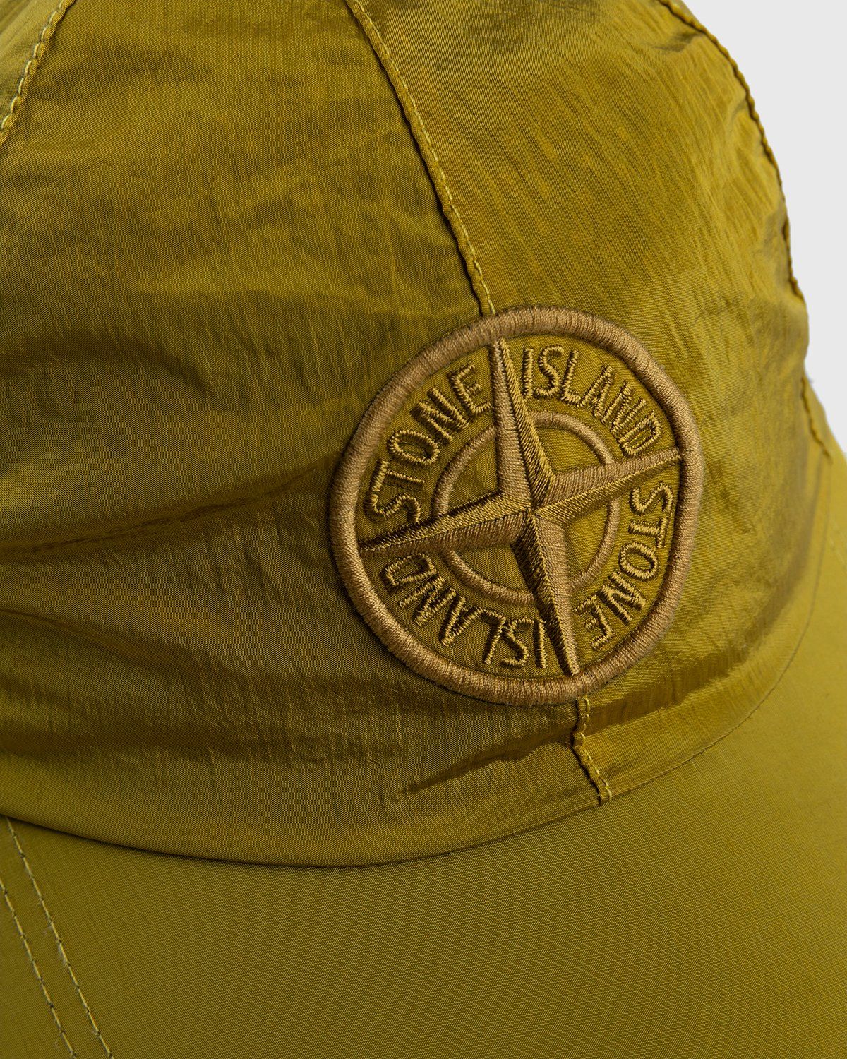 Stone Island – 99576 Nylon Metal Hat Yellow - Image 4