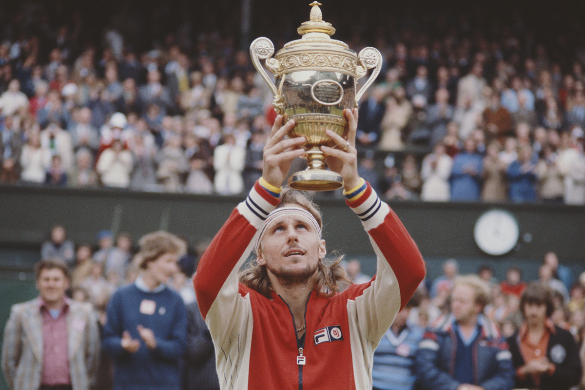 Bjorn Borg wins Wimbledon, 1978