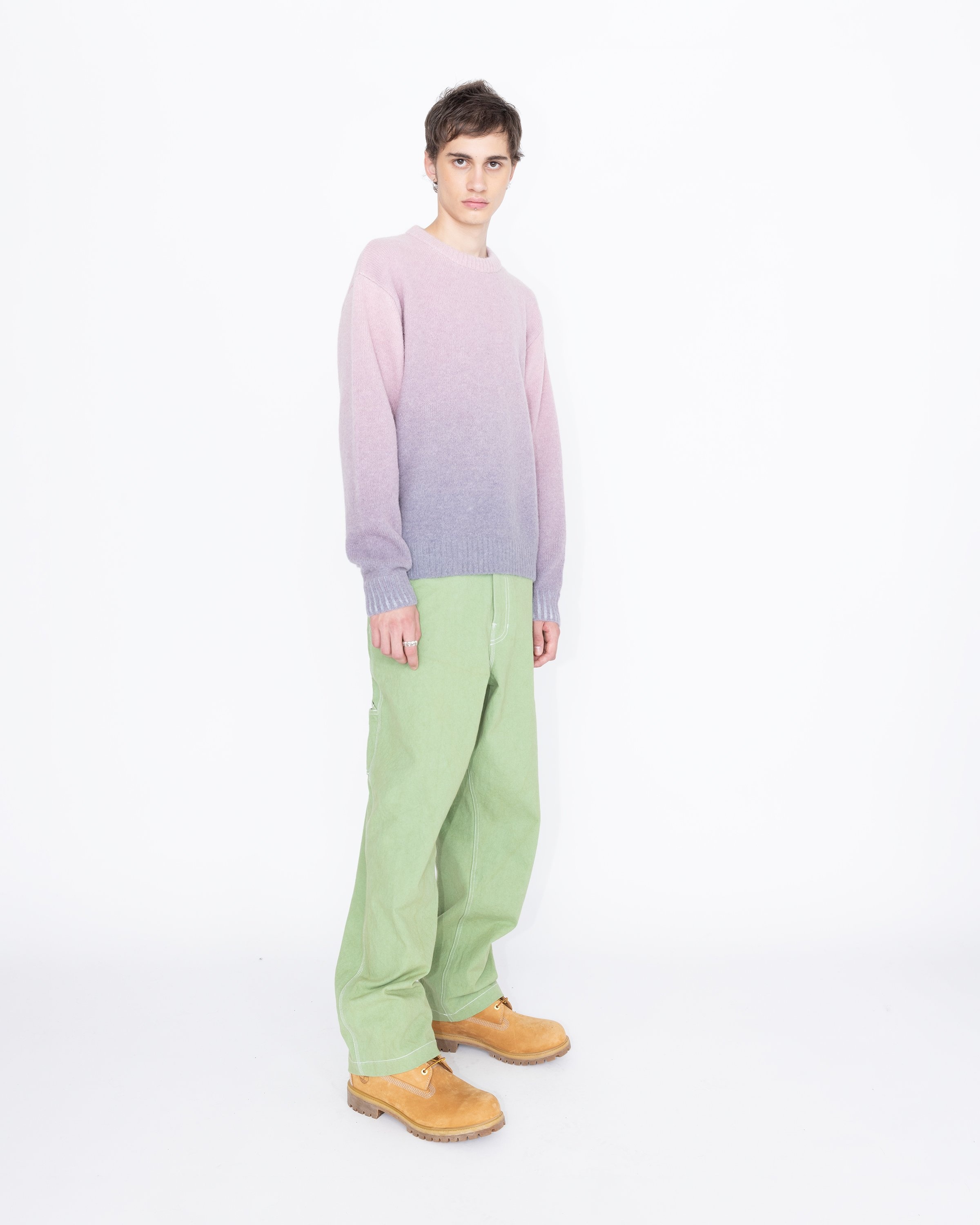 Highsnobiety HS05 – Alpaca Static Sweater Pink - Knitwear - Pink - Image 4