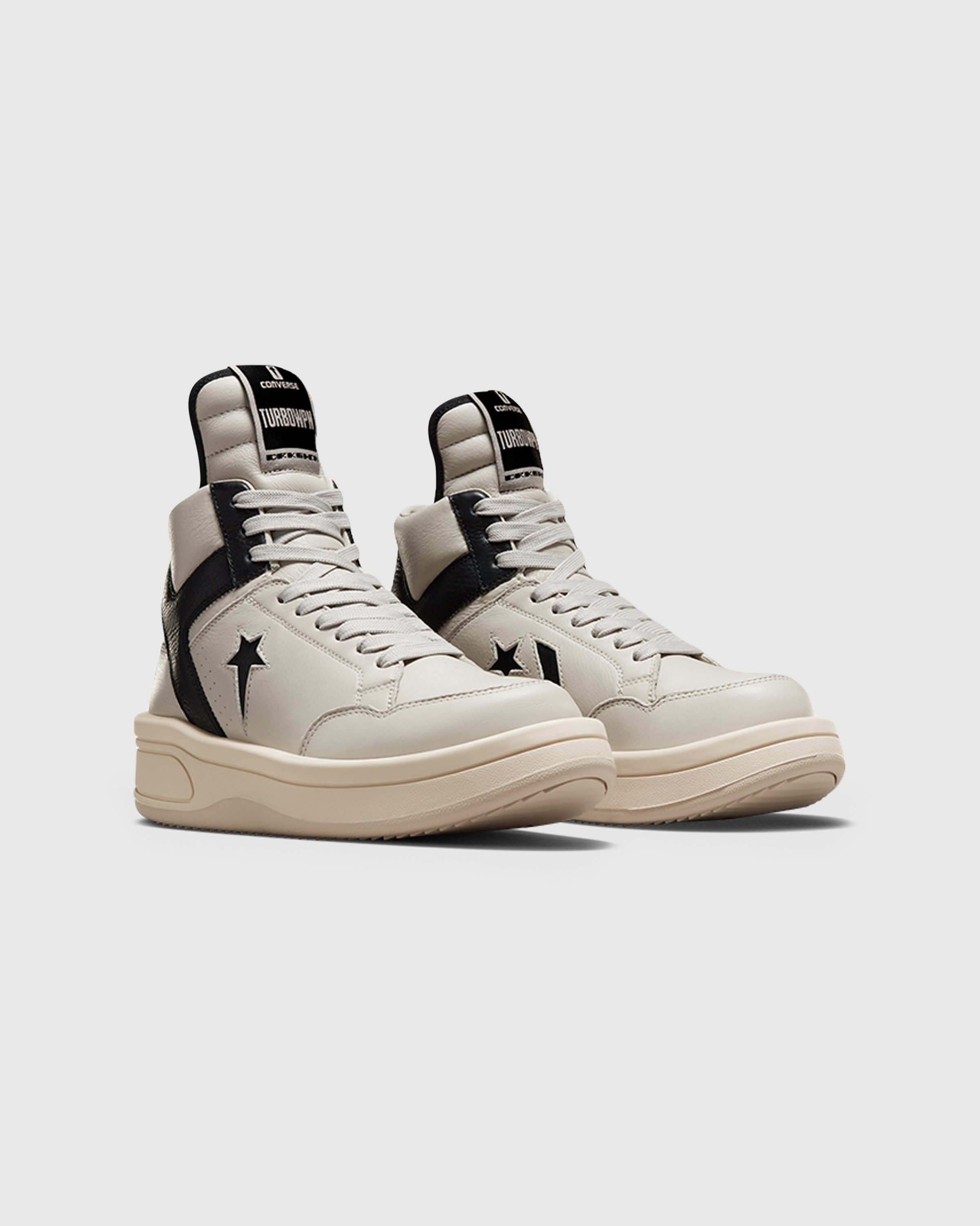 Mordrin Byg op Fern Converse x DRKSHDW – TURBOWPN MID PELICAN/BLACK/CLOUD CREAM | Highsnobiety  Shop