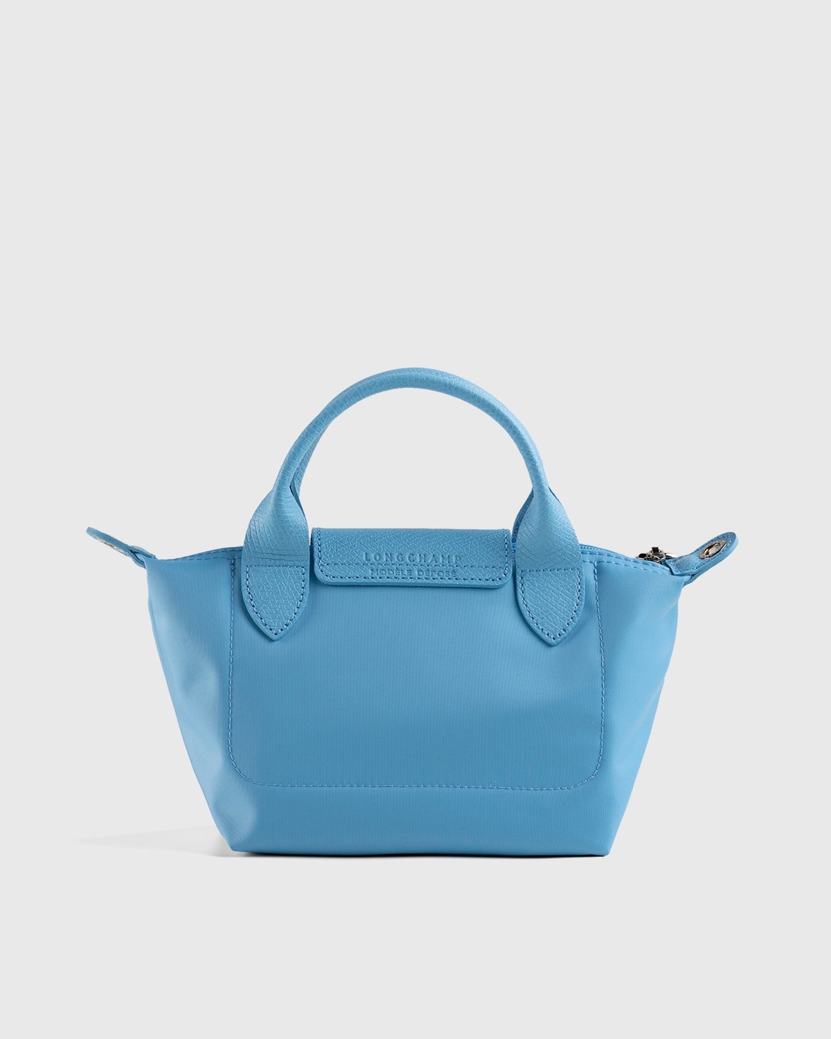 Longchamp x André Saraiva – Le Pliage André Top Handle Bag Blue - Bags - Blue - Image 2