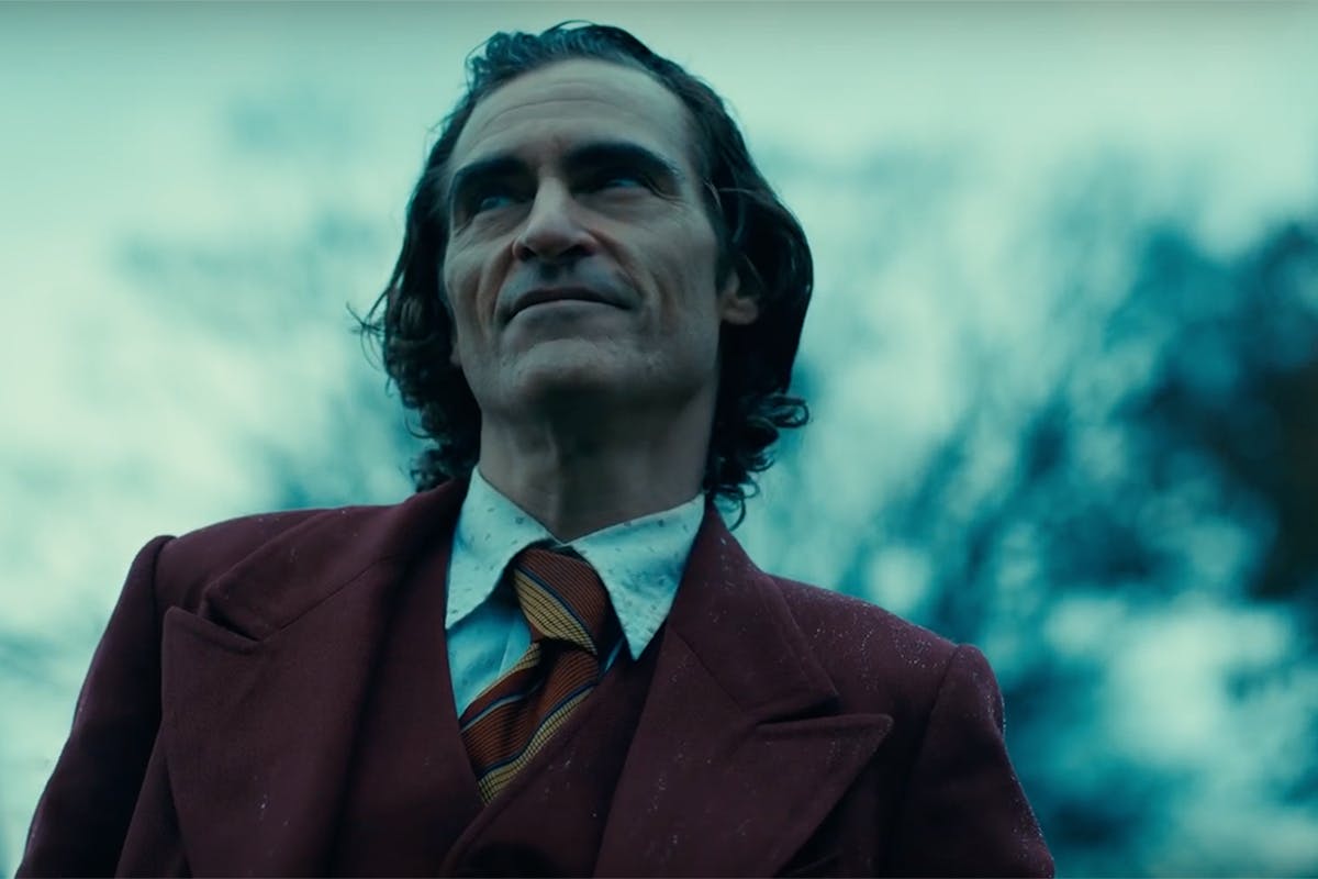 Joaquin Phoenix as the joker
