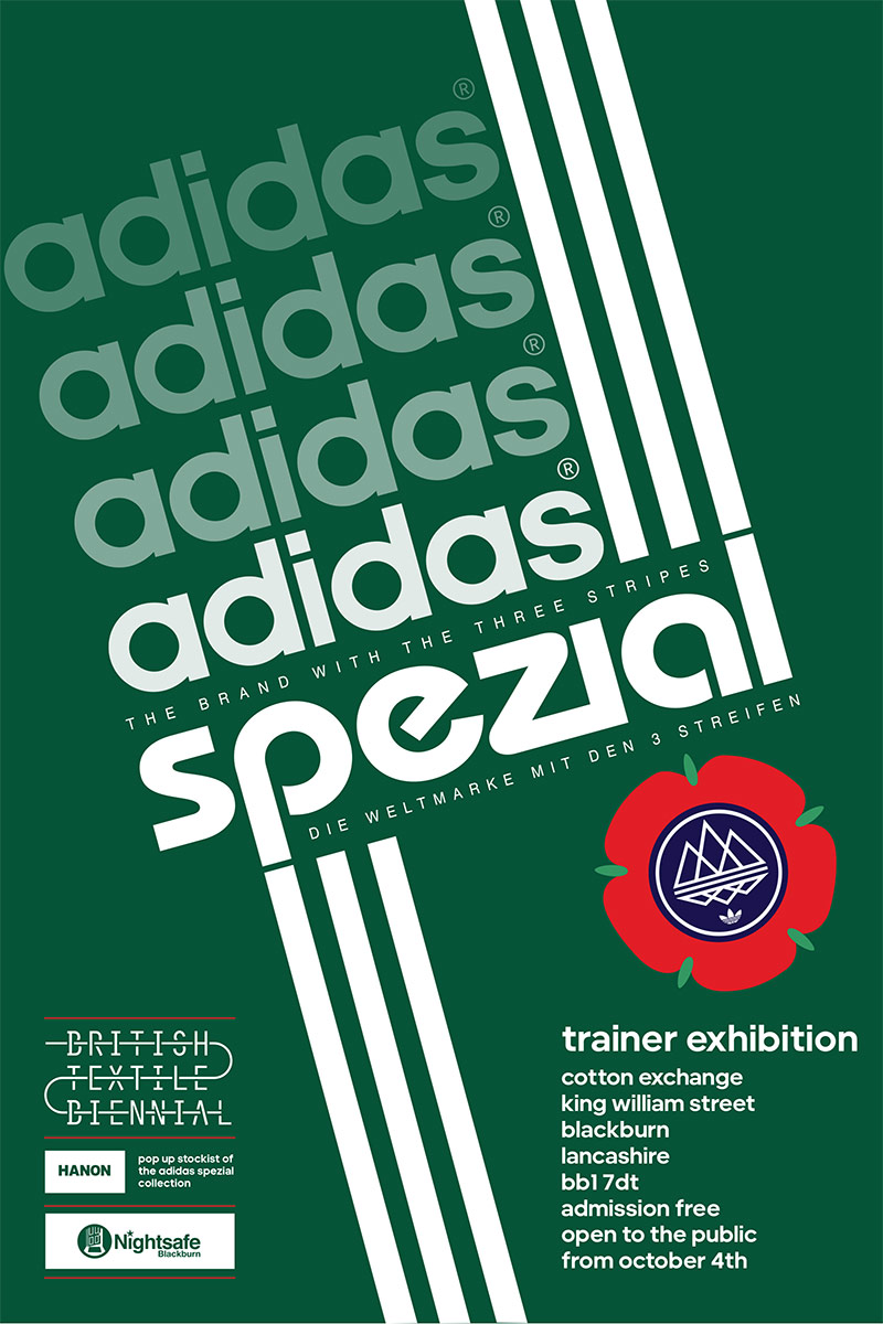 adidas blackburn spezial exhibition flyer