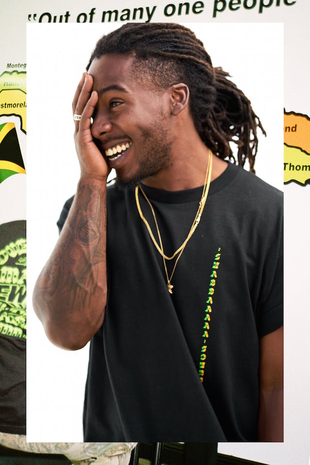 shabbaaaaa dsmny fall 2018 t shirt dover street market