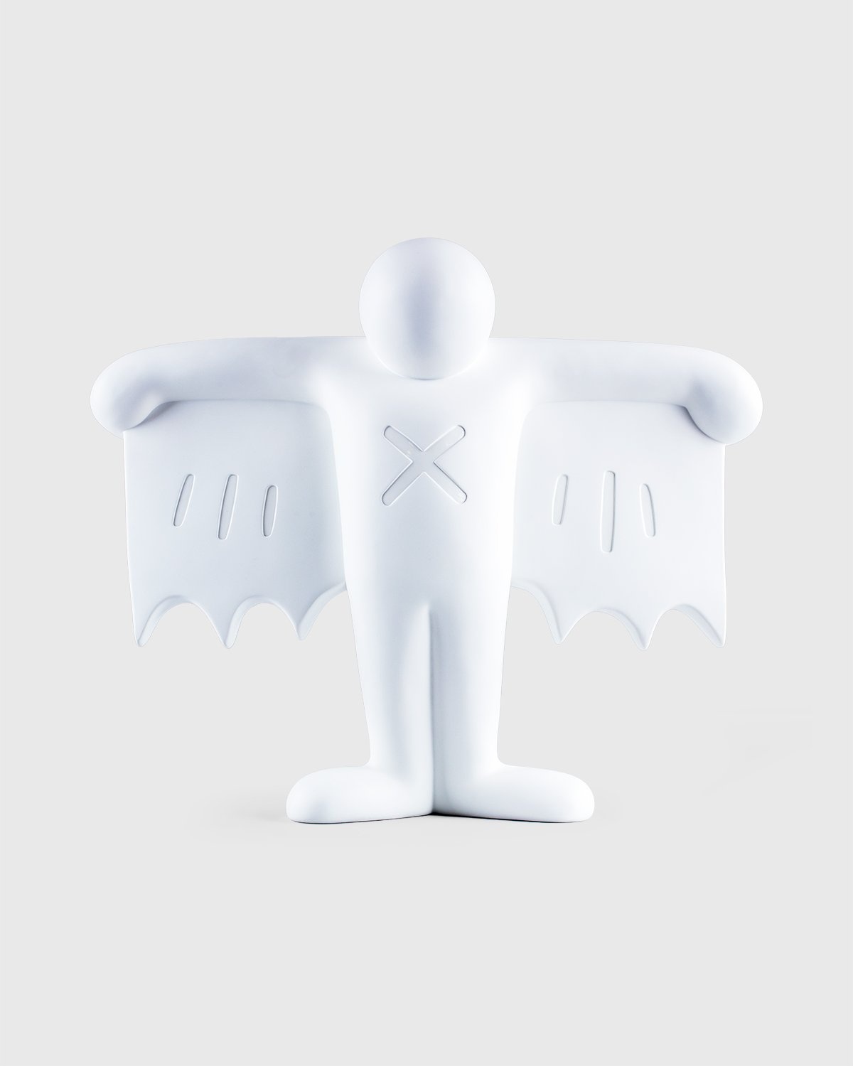 Medicom – Keith Haring Flying Devil Statue White - Toys - White - Image 1
