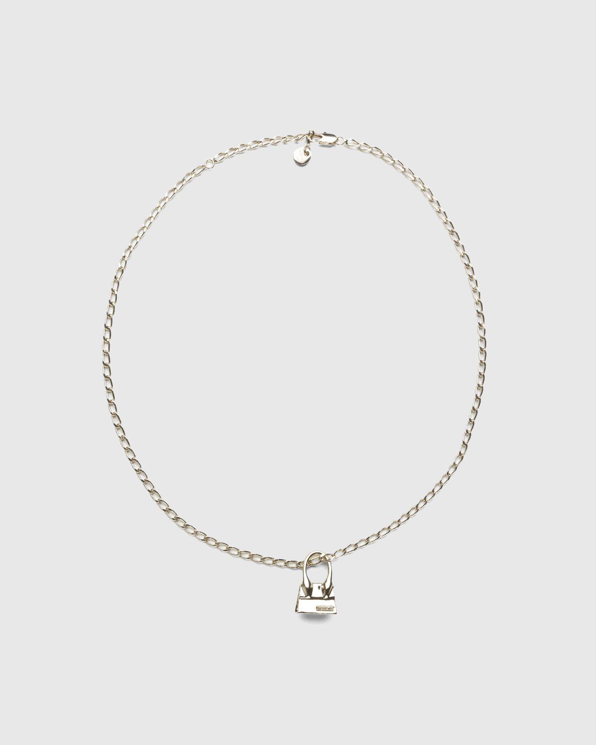 JACQUEMUS – Le Collier Chiquito Light Gold - Jewelry - Blue - Image 1