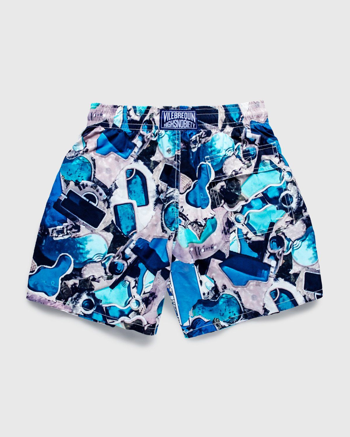 Vilebrequin x Highsnobiety – Pattern Shorts Blue - Shorts - Blue - Image 2