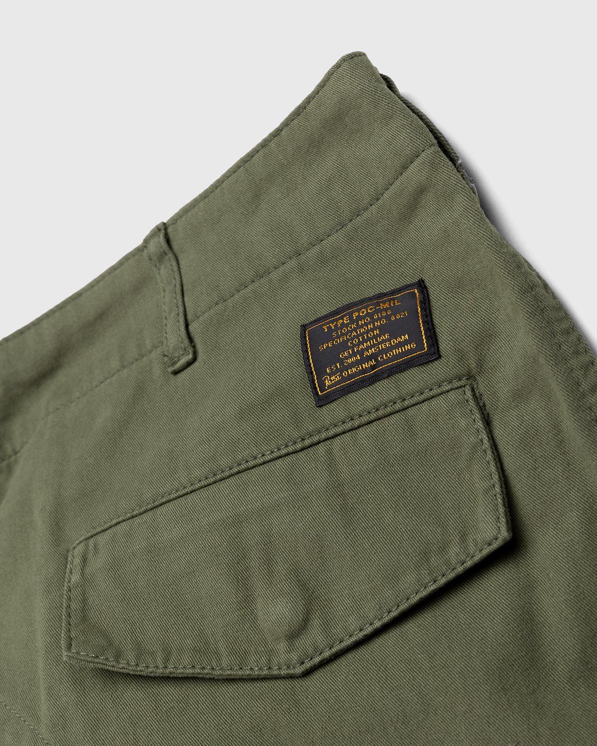 Patta – Basic Cargo Pants Olive - Pants - Green - Image 3