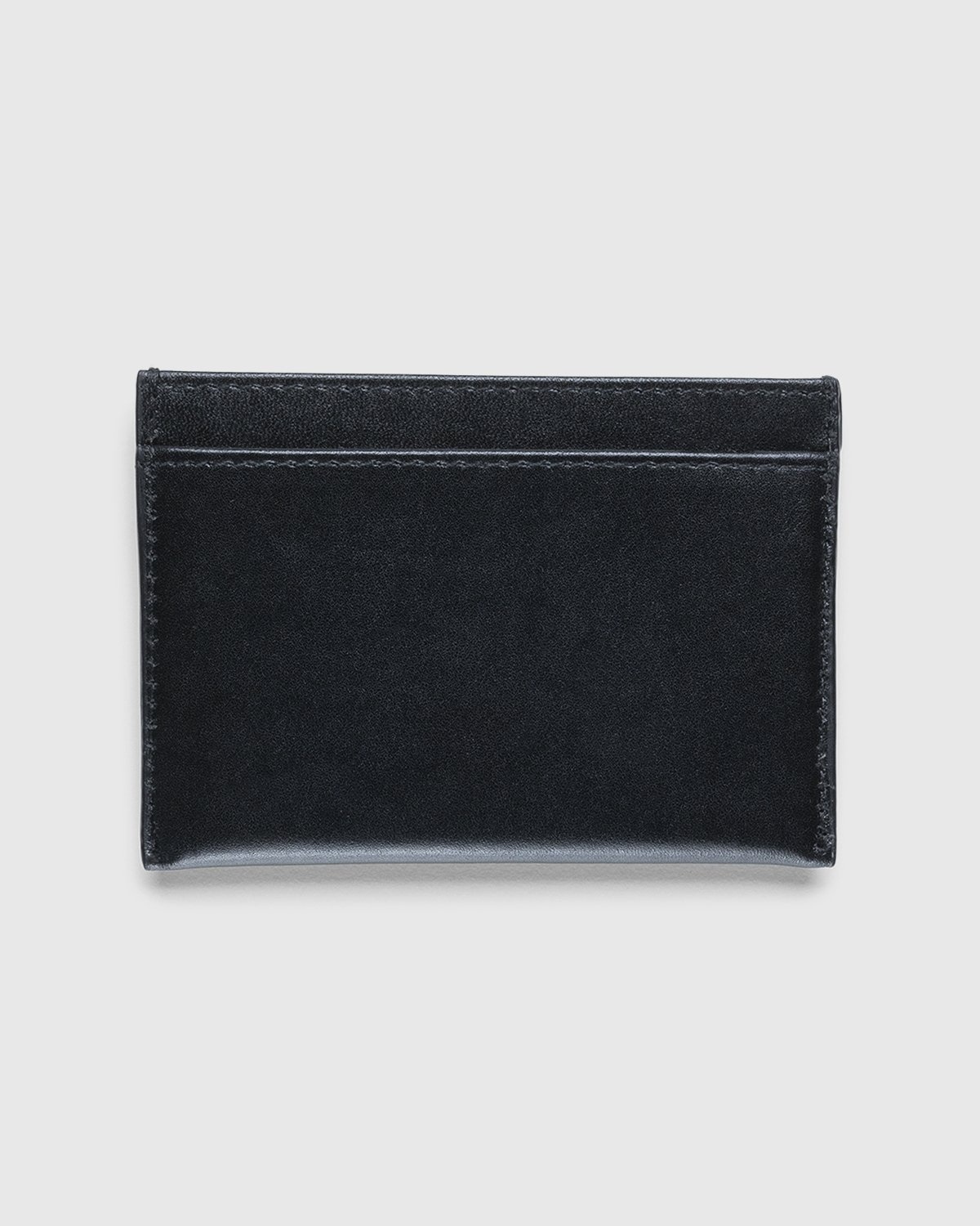 Dries van Noten – Leather Card Holder Black - Wallets - Black - Image 2