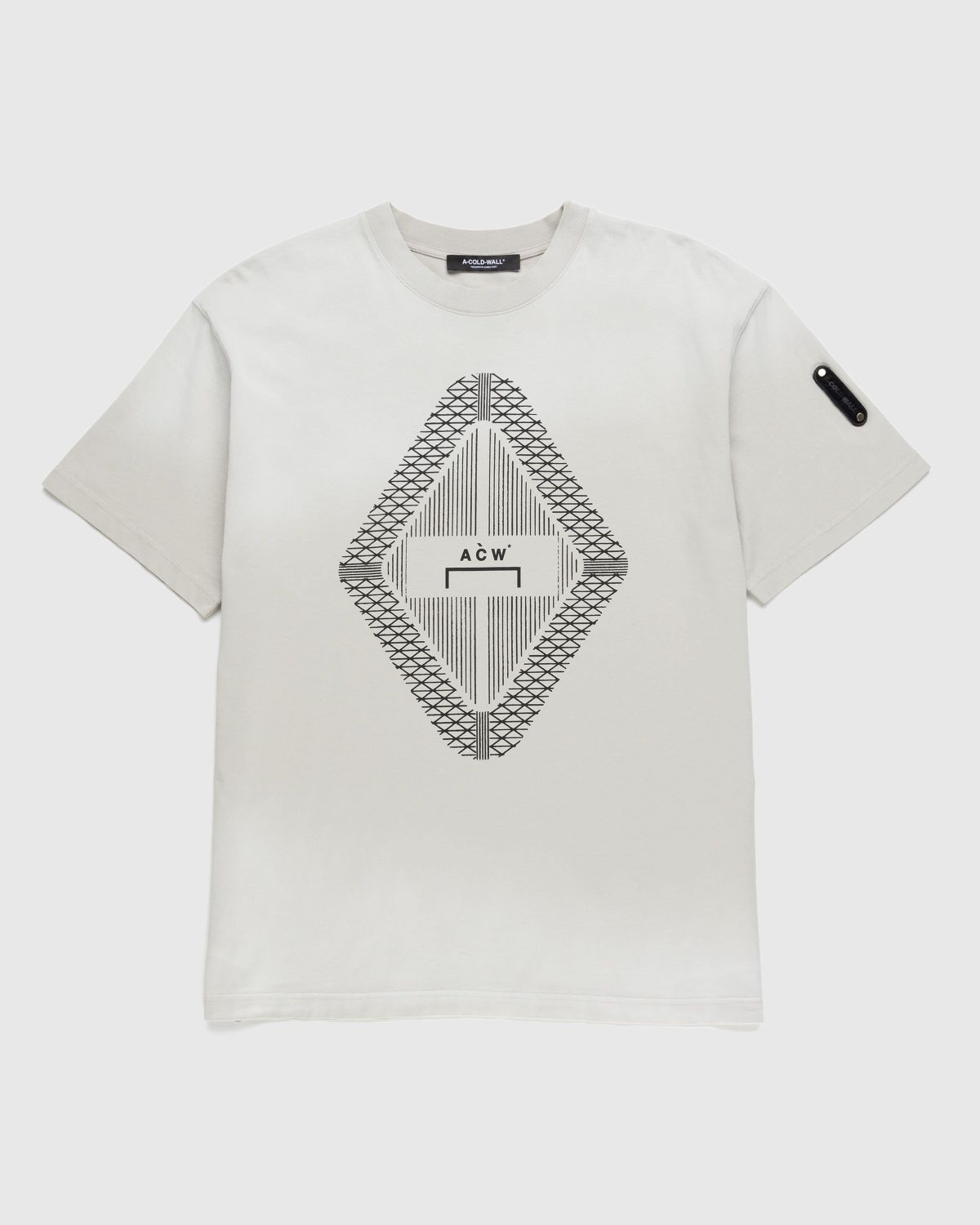 A-Cold-Wall* – Gradient T-Shirt Light Grey - T-shirts - Grey - Image 1