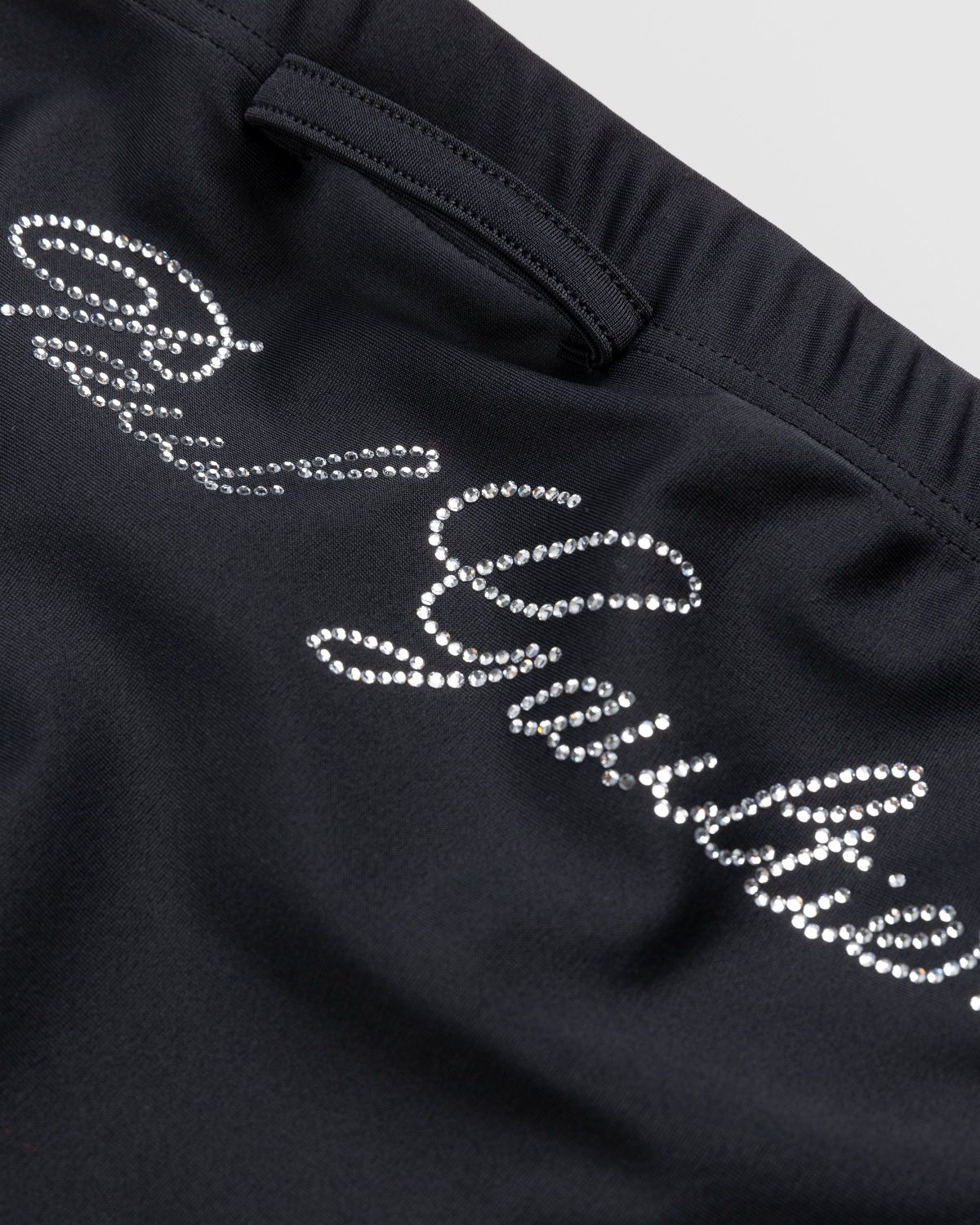 Jean Paul Gaultier – Rhinestone Logo Bikini Bottom Black - Swimwear - Black - Image 5