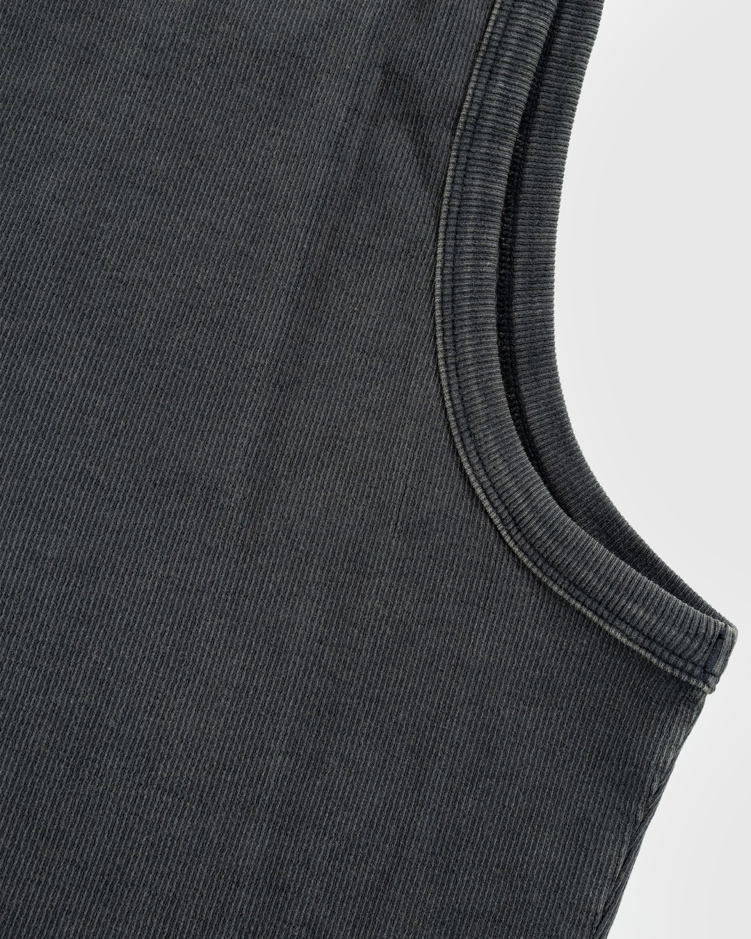 Entire Studios – Rib Tank Washed Black - Men Tops - Black - Image 6