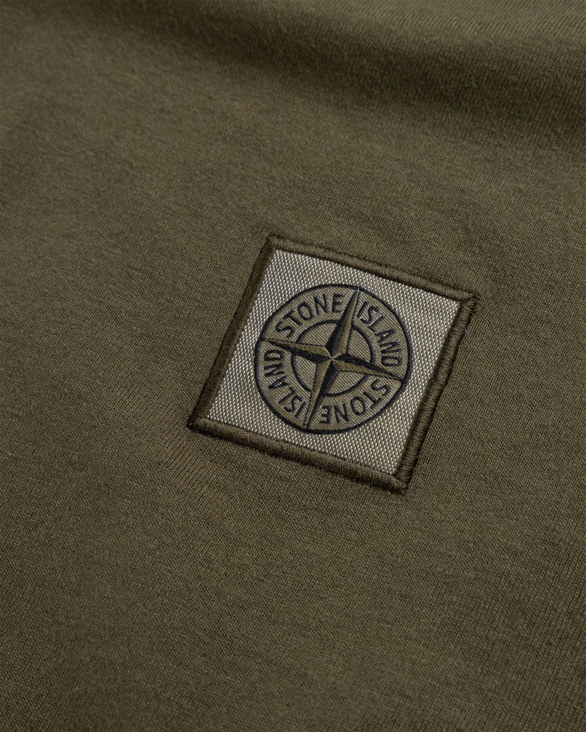 Stone Island – Fissato Longsleeve T-Shirt Olive - T-shirts - Green - Image 5