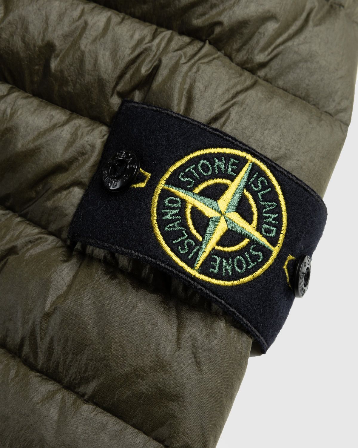 Stone Island – Packable Recycled Nylon Down Jacket Olive - Outerwear - Green - Image 6