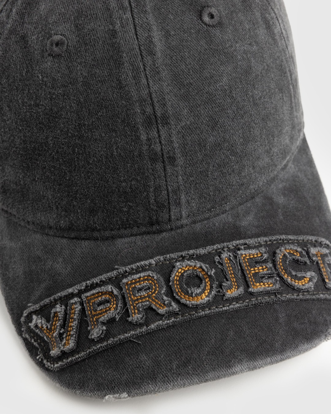 Y/Project – Baseball Cap Vintage Black - Hats - Black - Image 5