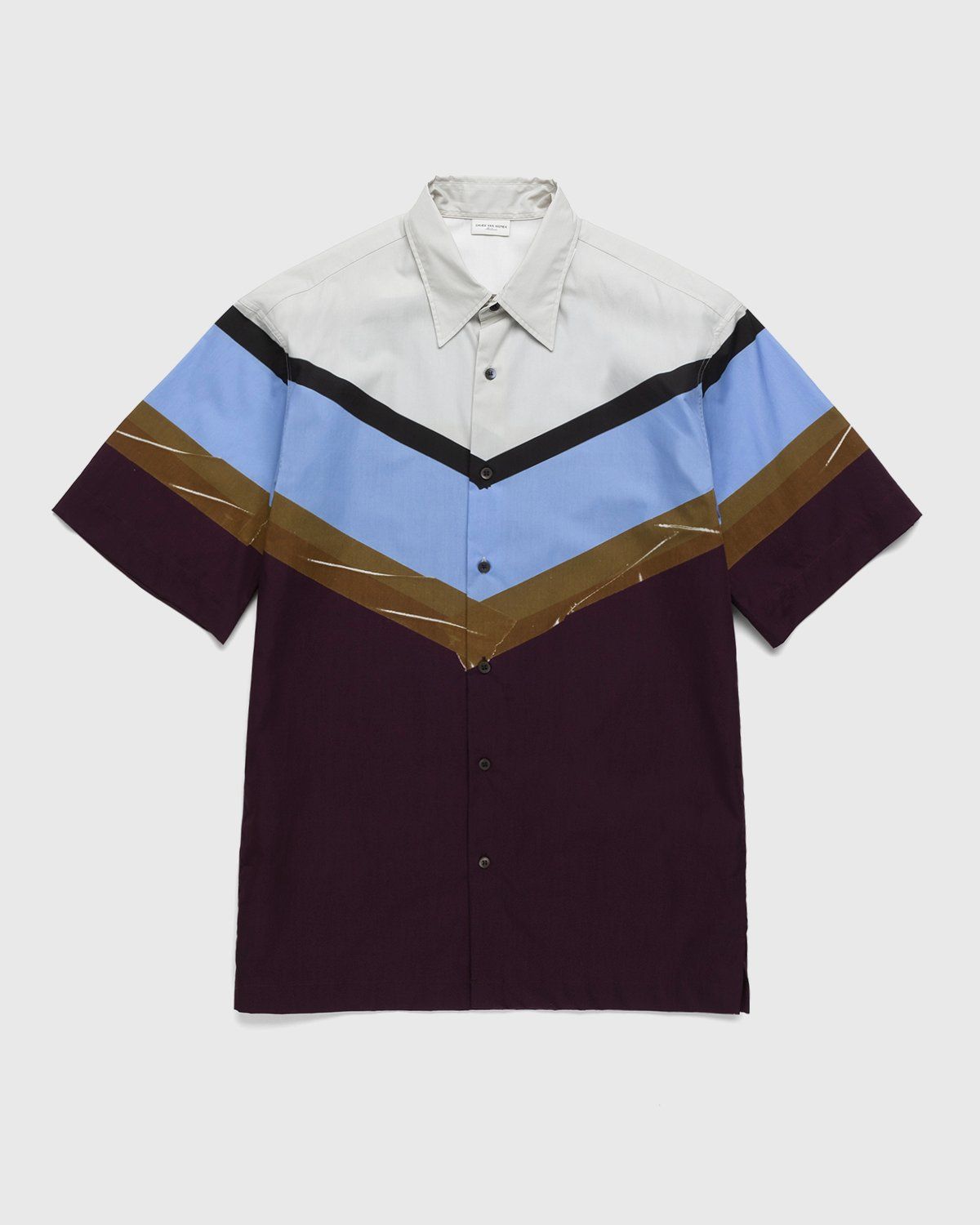 Dries van Noten – Cassidye Shirt Burgundy - Shirts - Red - Image 1
