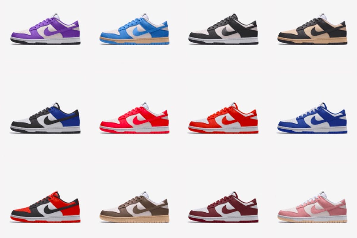 Nike S Dunk Low By You Returns For Us Customers Nike S Dunk Low By You Returns For Us Customers