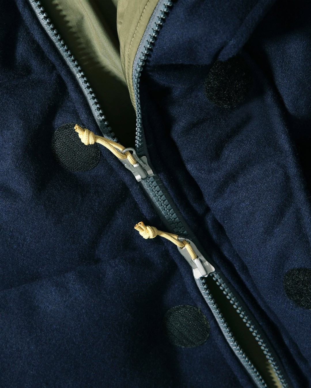 The North Face – Brown Label Larkspur Wool Down Jacket Navy Women - Outerwear - Blue - Image 4