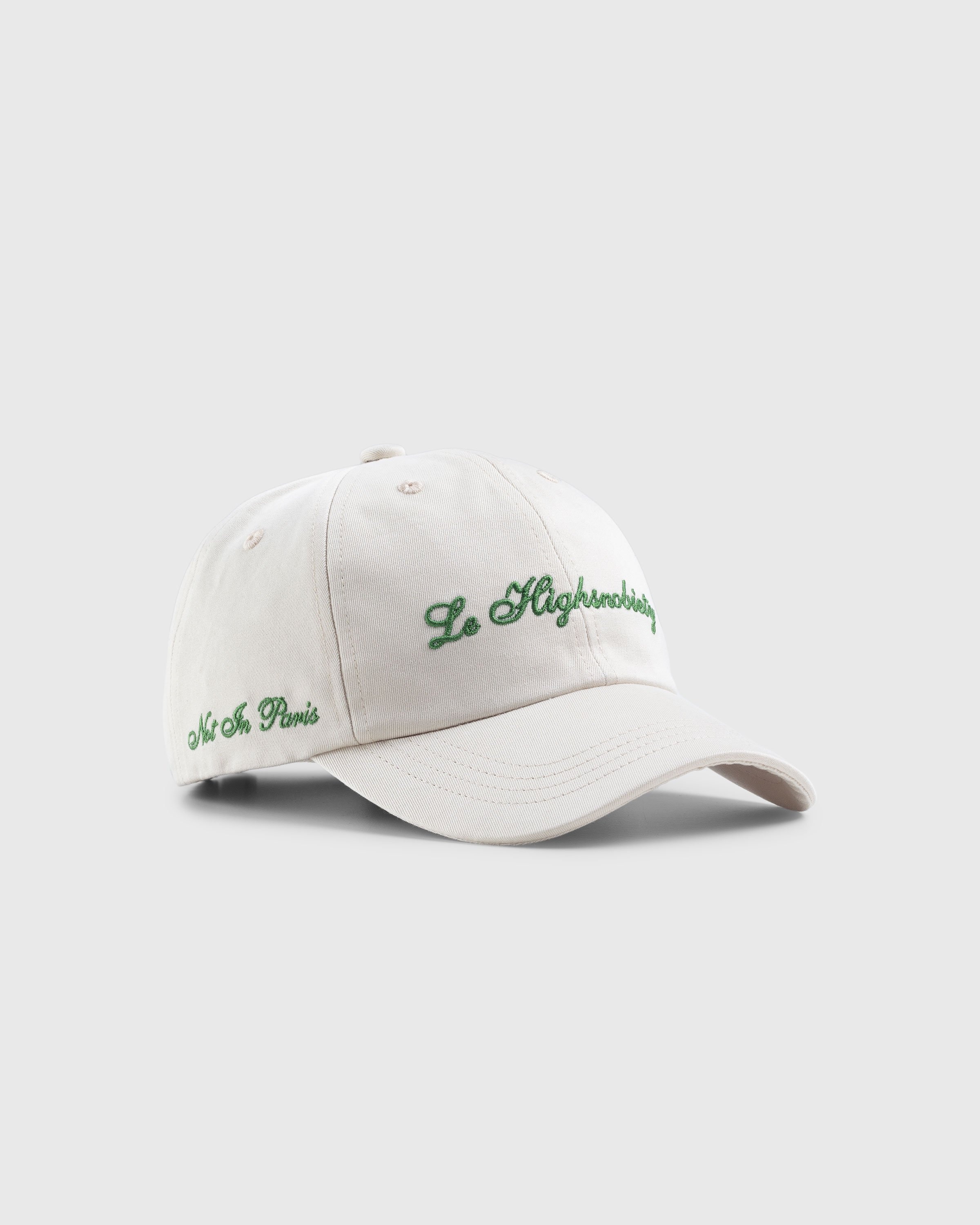 Highsnobiety – Not in Paris 5 Cap Eggshell - Hats - Beige - Image 1