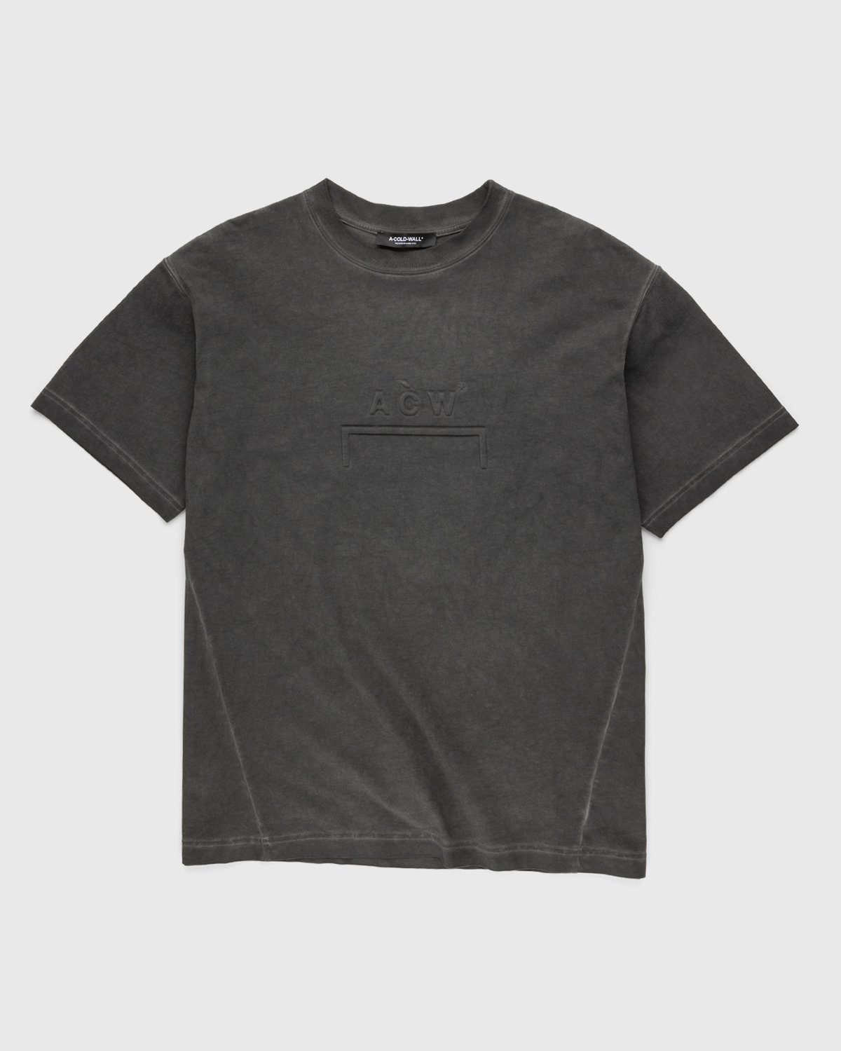 A-Cold-Wall* – Solarized Mondrian T-Shirt Black - Caps - Black - Image 1