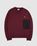 Nike ACG – Allover Print Crew Sweater Burgundy - Sweats - Red - Image 1
