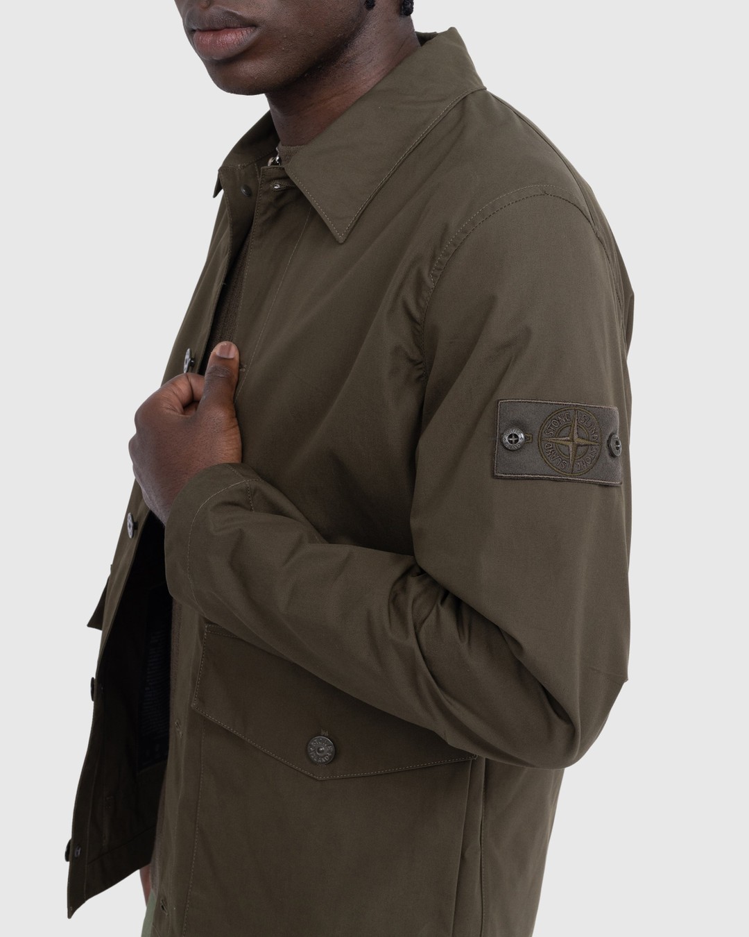 Humble Greet booklet Stone Island – Giubbotto Ghost Green 7815437F1 | Highsnobiety Shop